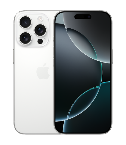 iPhone 16 Pro in White Titanium