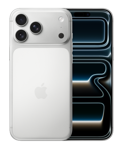 iPhone 17 Pro Max in Silver Titanium