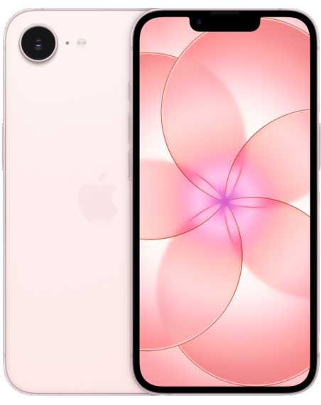 iPhone 17e in soft pink