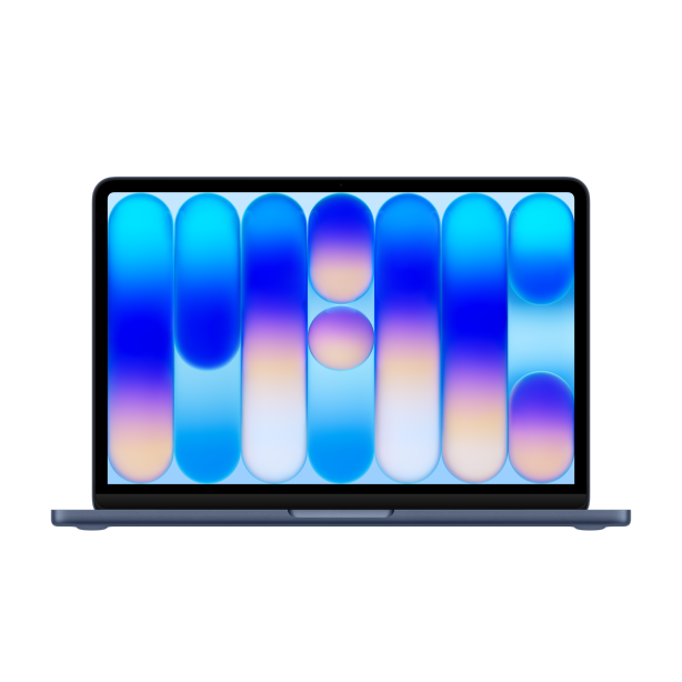 MacBook Neo in indigo